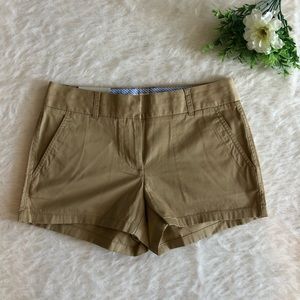 NWT J. Crew Khaki Chino Shorts